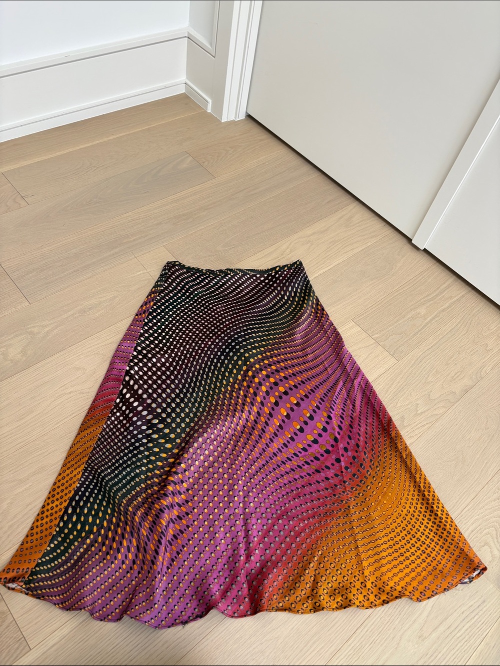 Zara Satin Skirt